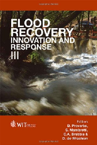 Flood Recovery Innovation and Response III book cover